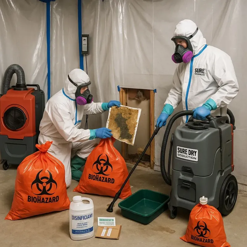 Contaminated Water Handling Protocols process in Logan County, OH