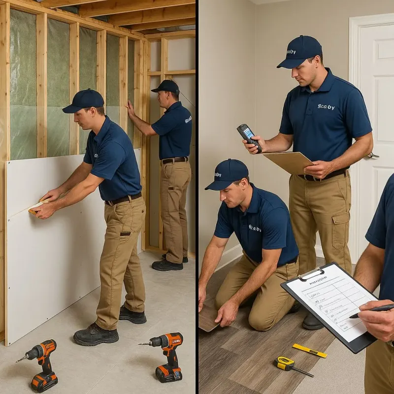 Repairs and Reconstruction process in Logan County, OH